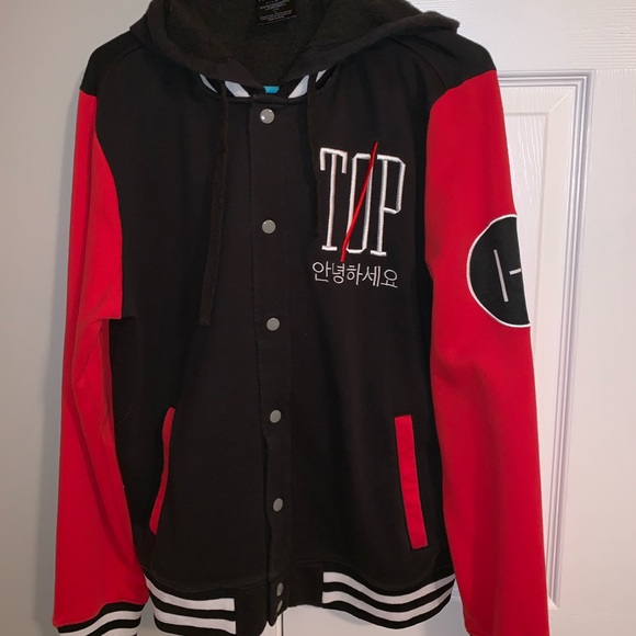 twenty one pilots varsity jacket